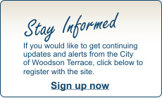 Stay Informed, if you would like to get continuing updates and alerts from the City of Winchester, click below to register with the website. Sign Up now.